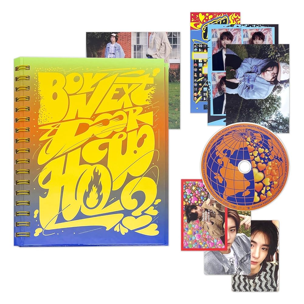 BOYNEXTDOOR - 2nd EP [HOW?] (Wind Ver.) Photo Book + CD-R +