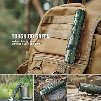 OLIGHT Warrior 3S Tactical Rechargeable Flashlight, 2300 Lumens