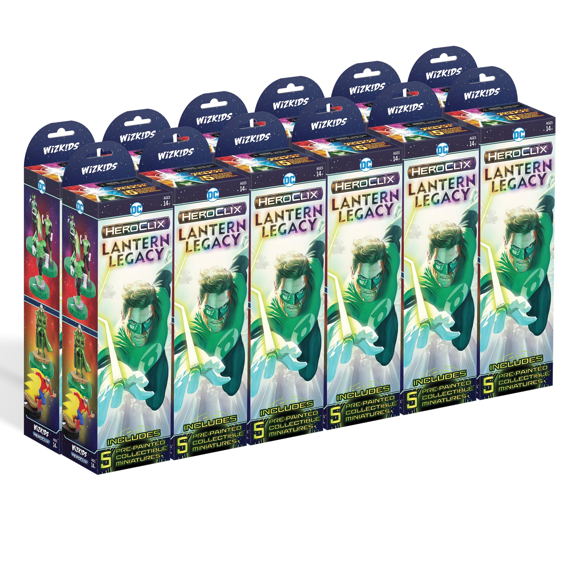 Amazon.com: WizKids DC HeroClix: Lantern Legacy Booster Brick