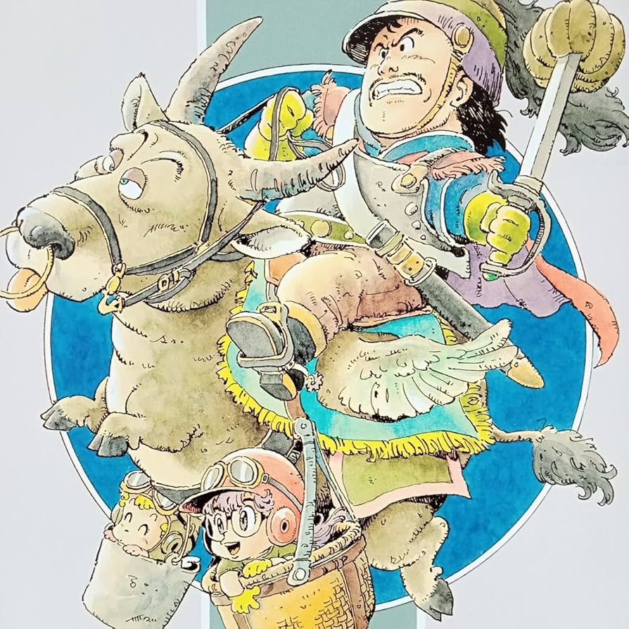 Amazon.co.jp: Dr.スランプ アラレちゃん 扉絵 イラスト ポスター 額