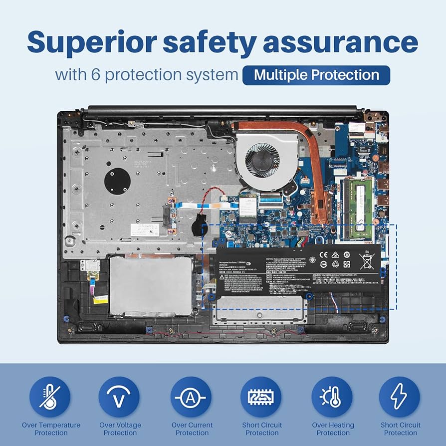 TIIANTE L16C2PB2 Laptop Battery for Lenovo IdeaPad 320-14AST 320