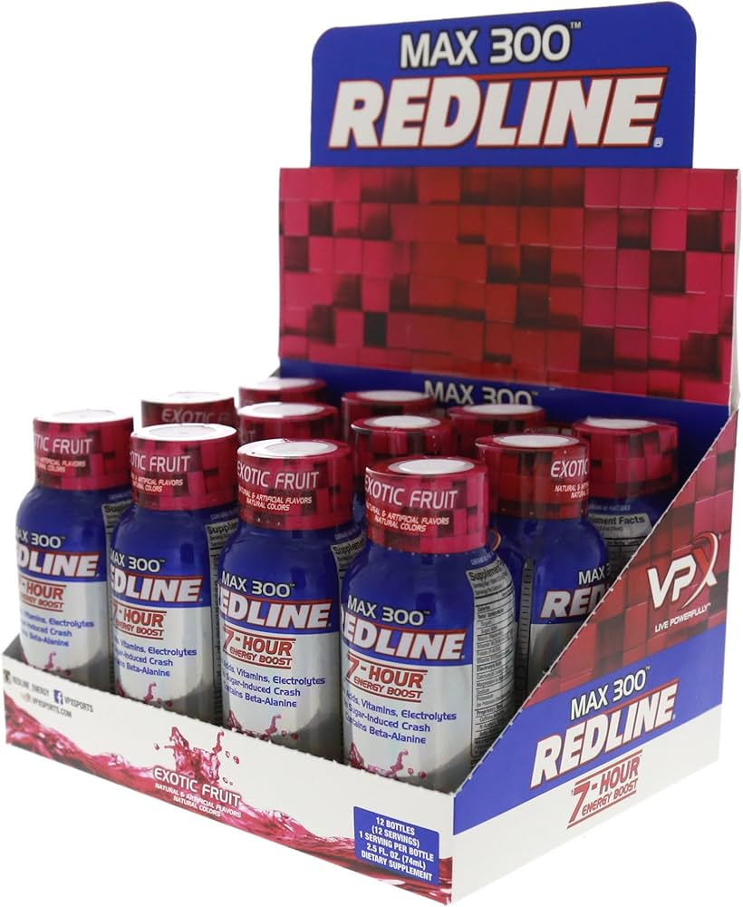 Amazon.com: VPX Redline Max 300 7-Hour Energy, Exotic Fruit