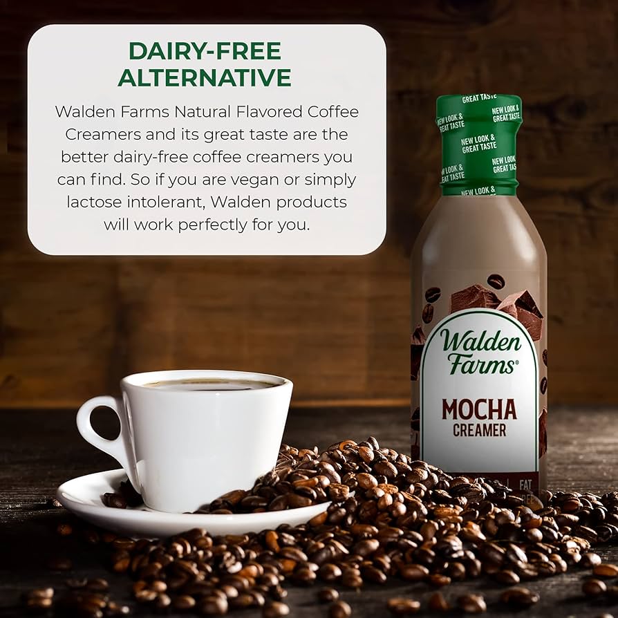 Amazon.com: Walden Farms Mocha Coffee Creamer – Zero Calorie, Fat