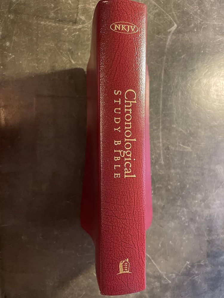 The Chronological Study Bible (NKJV) [Bonded Leather]: Anonymous