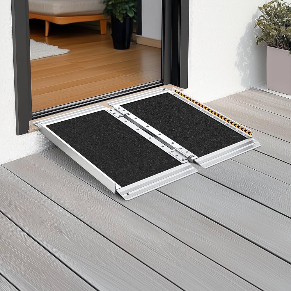 Amazon.co.jp: Gardhom アルミスロープ 長さ61CM 幅73CM 荷重363KG