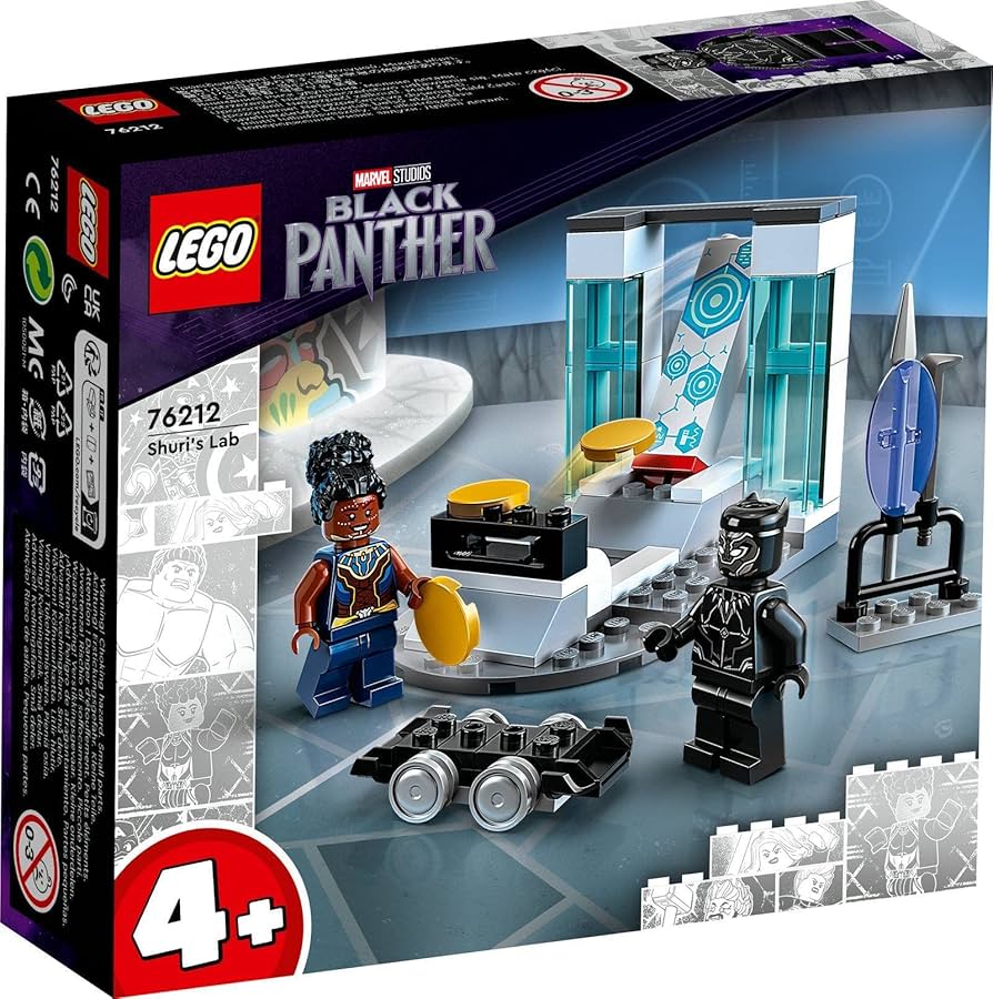 Amazon.com: Lego 2 Ser: 76212 Shuris Lab & 76186 Black Panthers