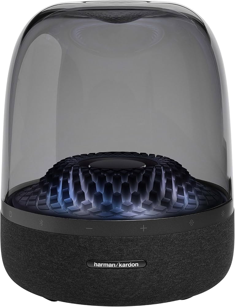 Harman Kardon Aura Studio 4, Bluetooth Speaker with Transparent