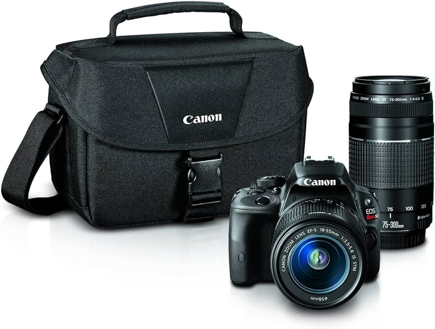 Amazon.com : Canon EOS Rebel SL1 Digital SLR with 18-55mm STM + 75