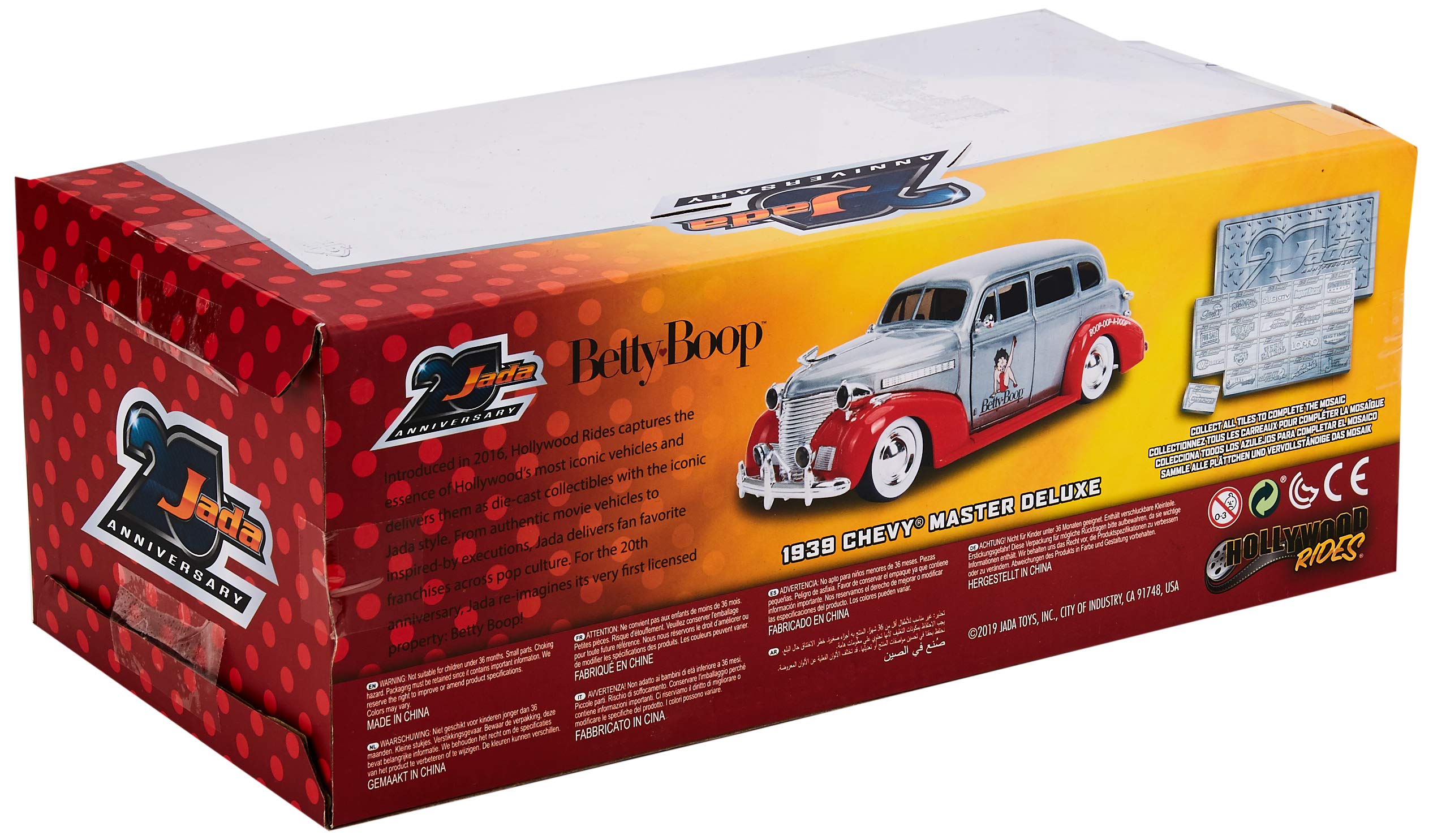 Amazon.com: Dickie Toys 253745012 1939 Chevy Master Deluxe Wave 4