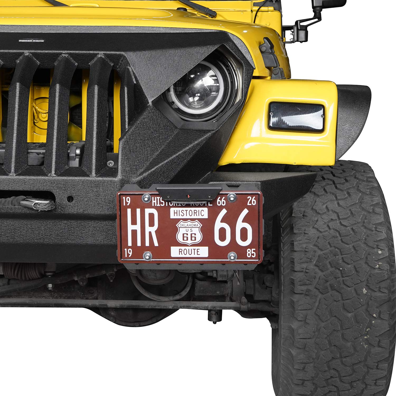 Amazon.co.jp: Hooke Road シャックル Dリング ナンバープレート