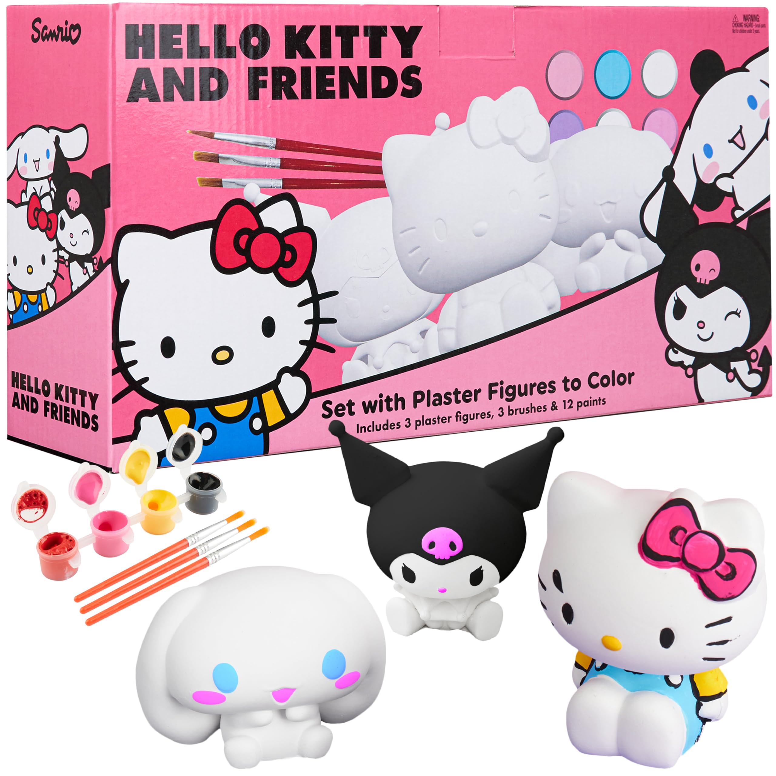 Get Trend Hello Kitty Paint Your Own Set for Kids & Girls, Plaster
