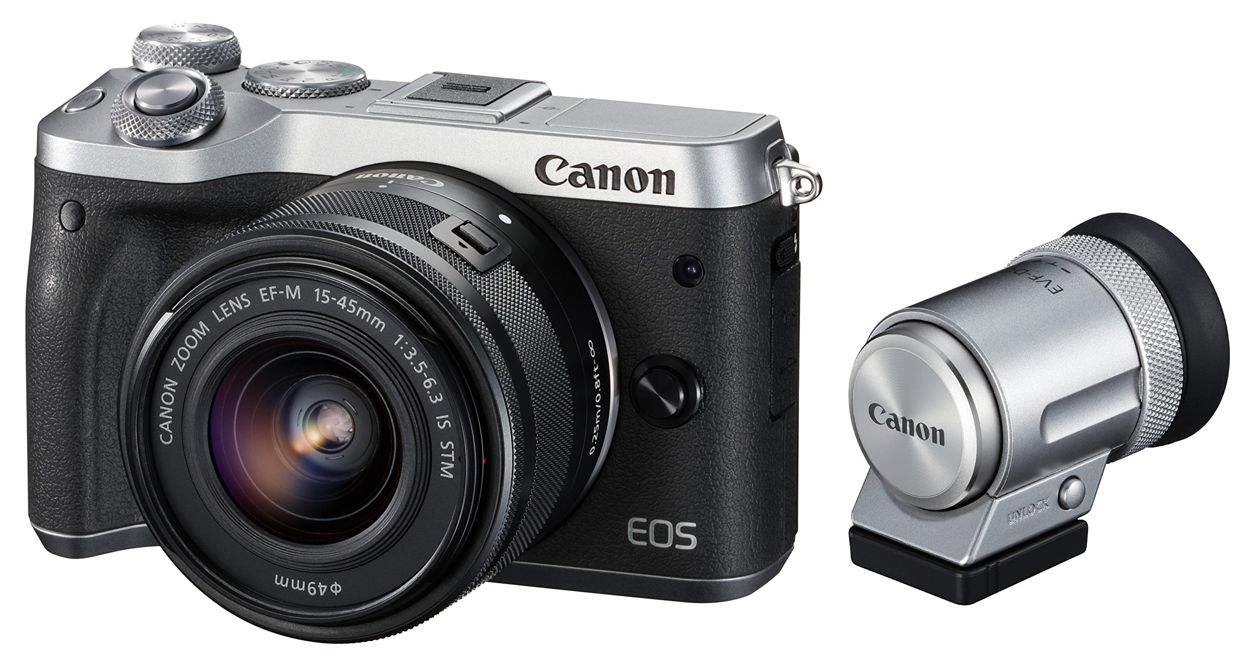 Amazon | Canon ミラーレス一眼カメラ EOS M6 レンズEVFキット