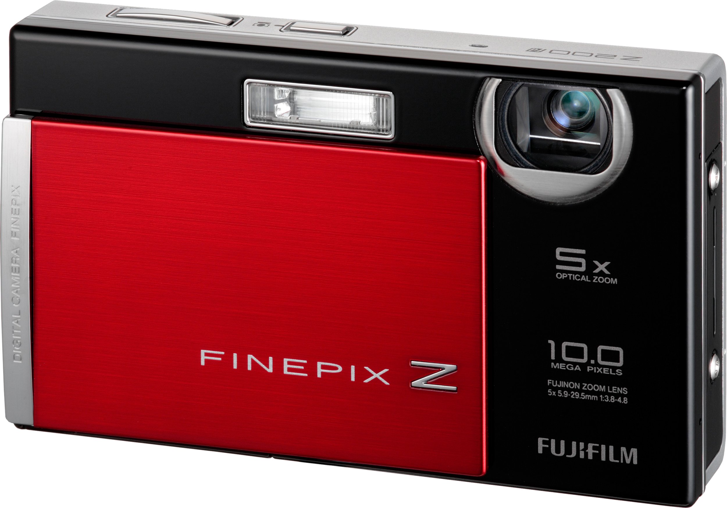 Amazon.co.jp: FinePix Z200fd Red & Black ○ FUJIFILM : Electronics