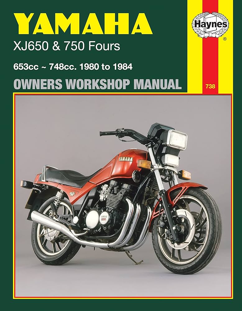 Yamaha XJ 650 and XJ 750 Fours Owners Workshop Manual, No. M738