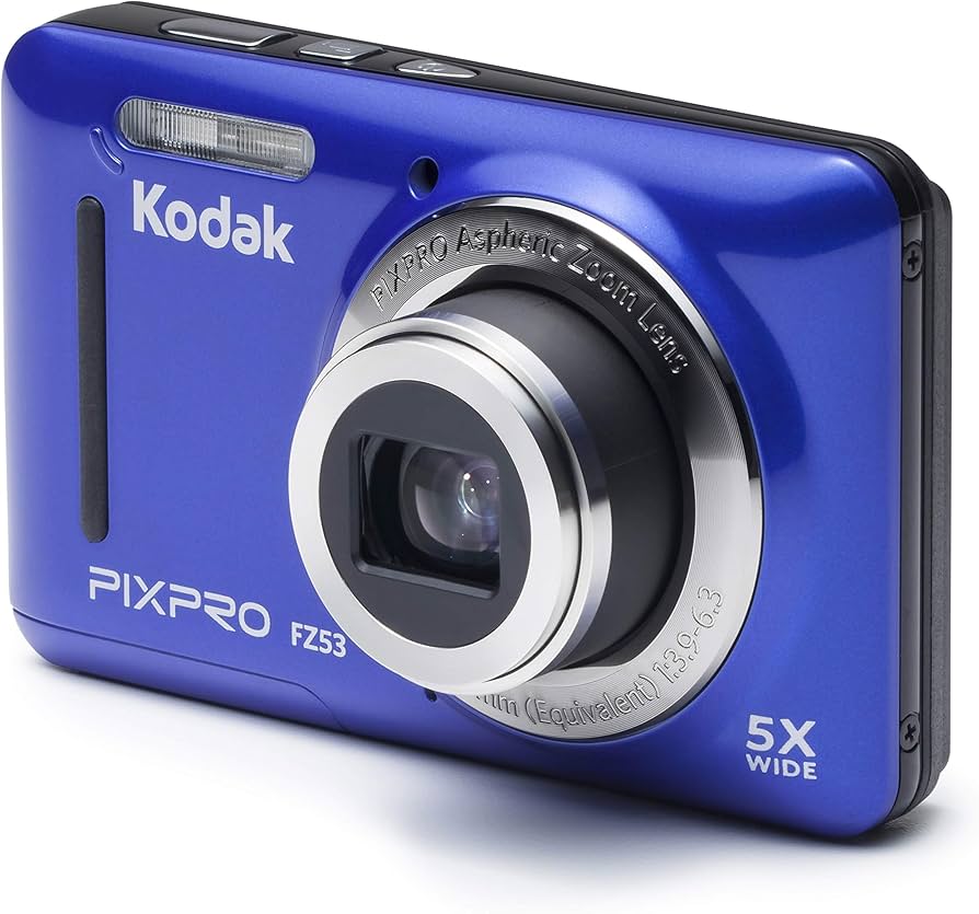 Amazon.com : Kodak FZ53-BL Point and Shoot Digital Camera with 2.7