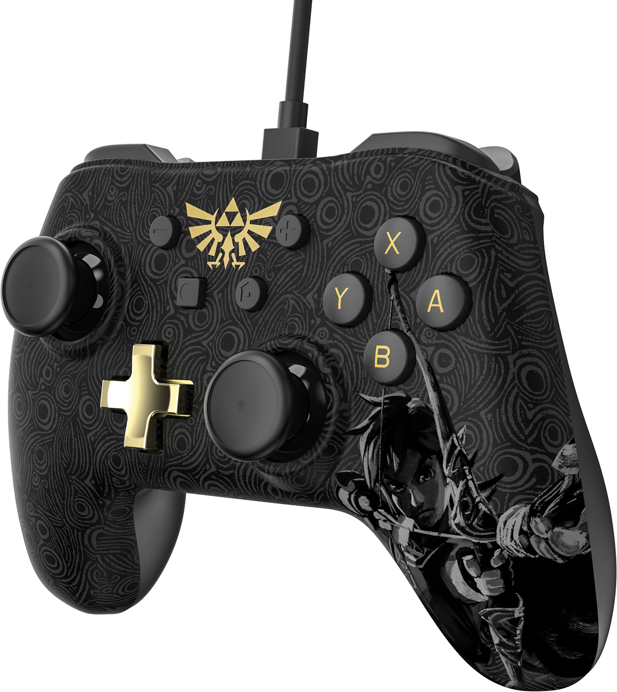 Nintendo Switch Wired Controller Plus - Zelda: Breath of the Wild