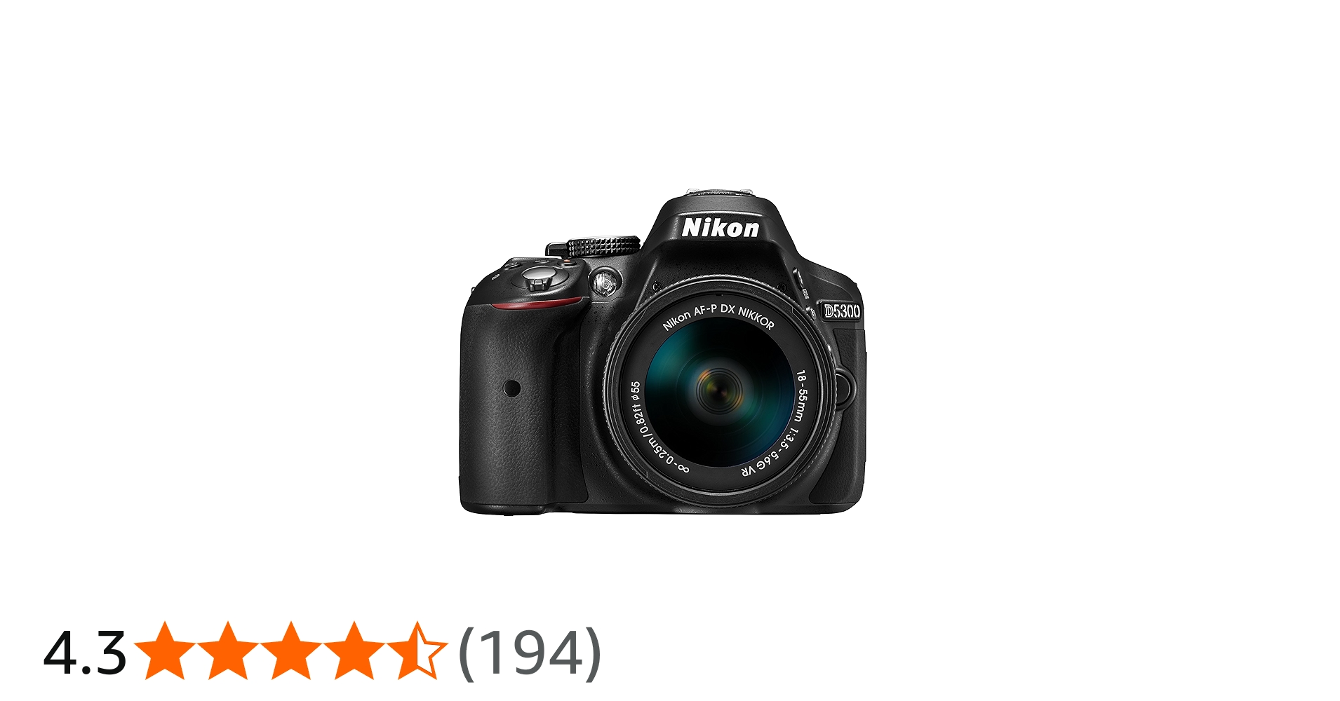 Amazon | Nikon デジタル一眼レフカメラ D5300 AF-P 18-55 VR レンズ