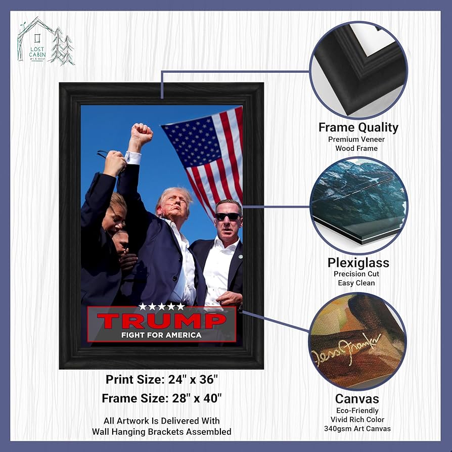 Amazon.com: Donald Trump Assassination Attempt Fight For America