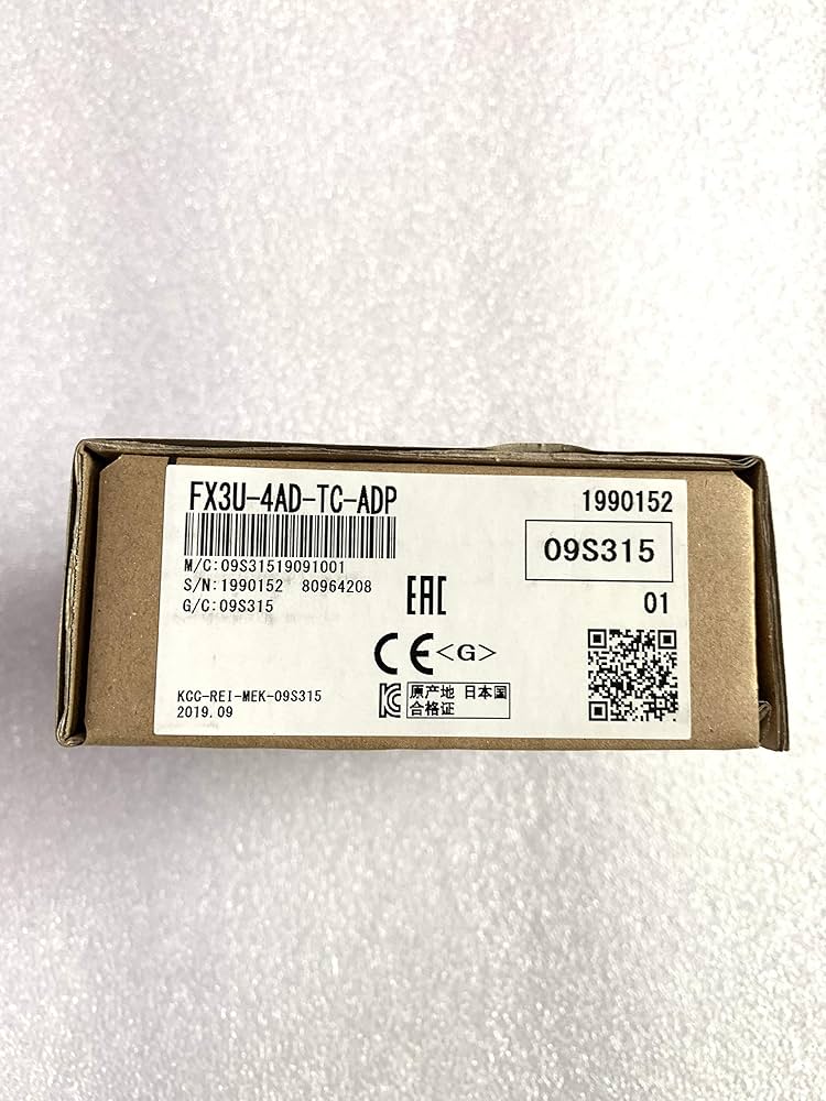 Amazon | 三菱電機 汎用シーケンサ MELSEC-F FX3Uシリーズ FX3U-4AD-TC