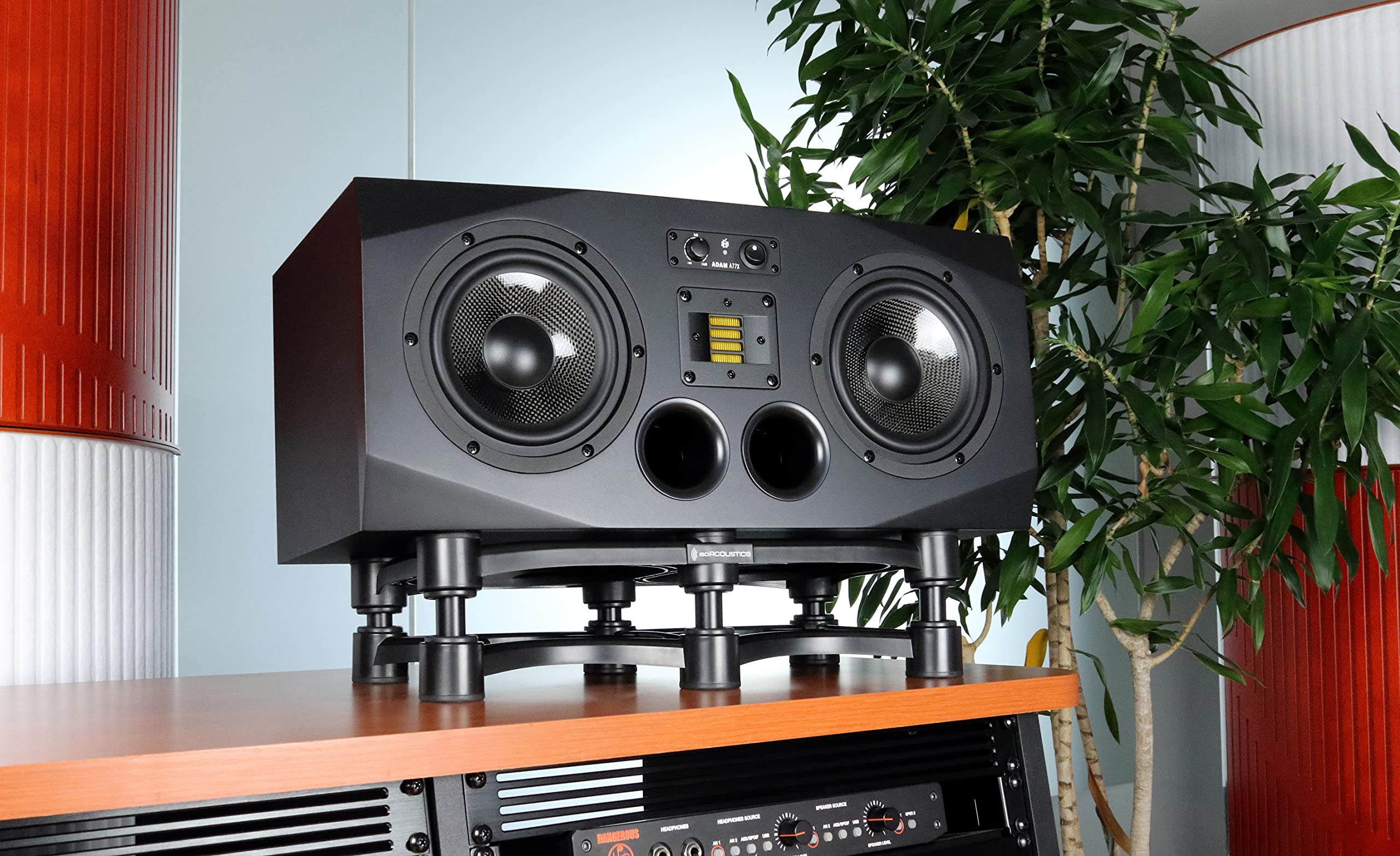 Amazon.co.jp: ISO ACOUSTICS ISO-430 ヨコ置きモニタースピーカー