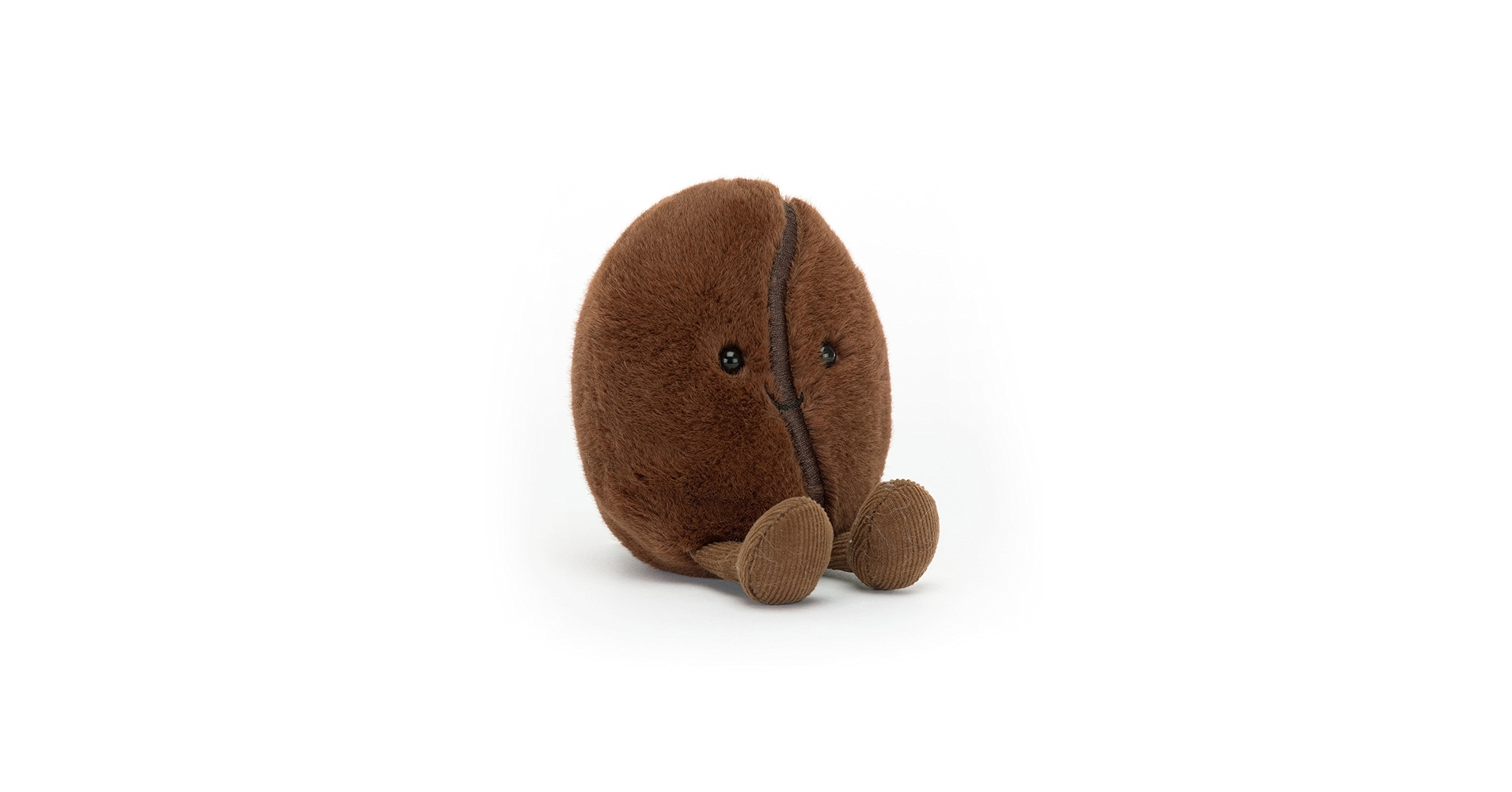 Amazon.com: Jellycat Amuseables Coffee Bean Stuffed Toy, 5 inches