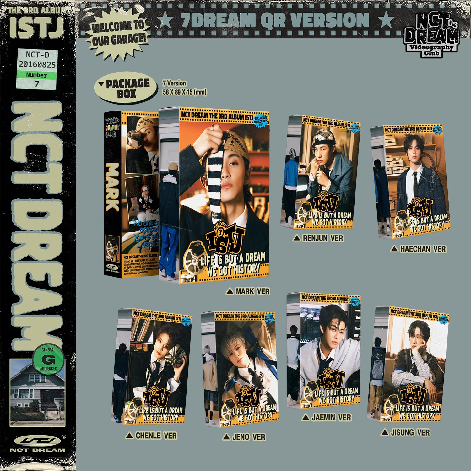 Amazon.com: NCT DREAM - 3rd Album [ISTJ] (7DREAM QR Ver. - CHENLE