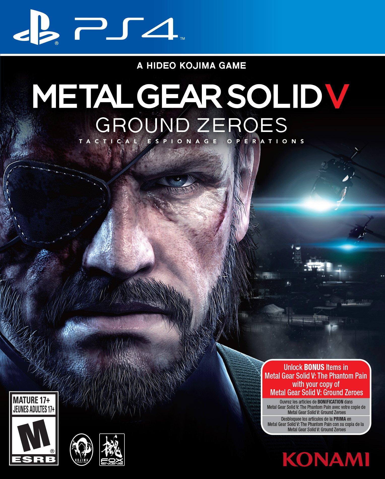 Amazon.co.jp: Metal Gear Solid V Ground Zeroes (輸入版:北米) - PS4