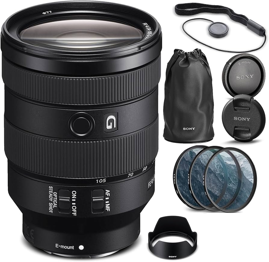 Amazon.com : Sony FE 24-105mm f/4 G OSS Lens (SEL24105G/2) +