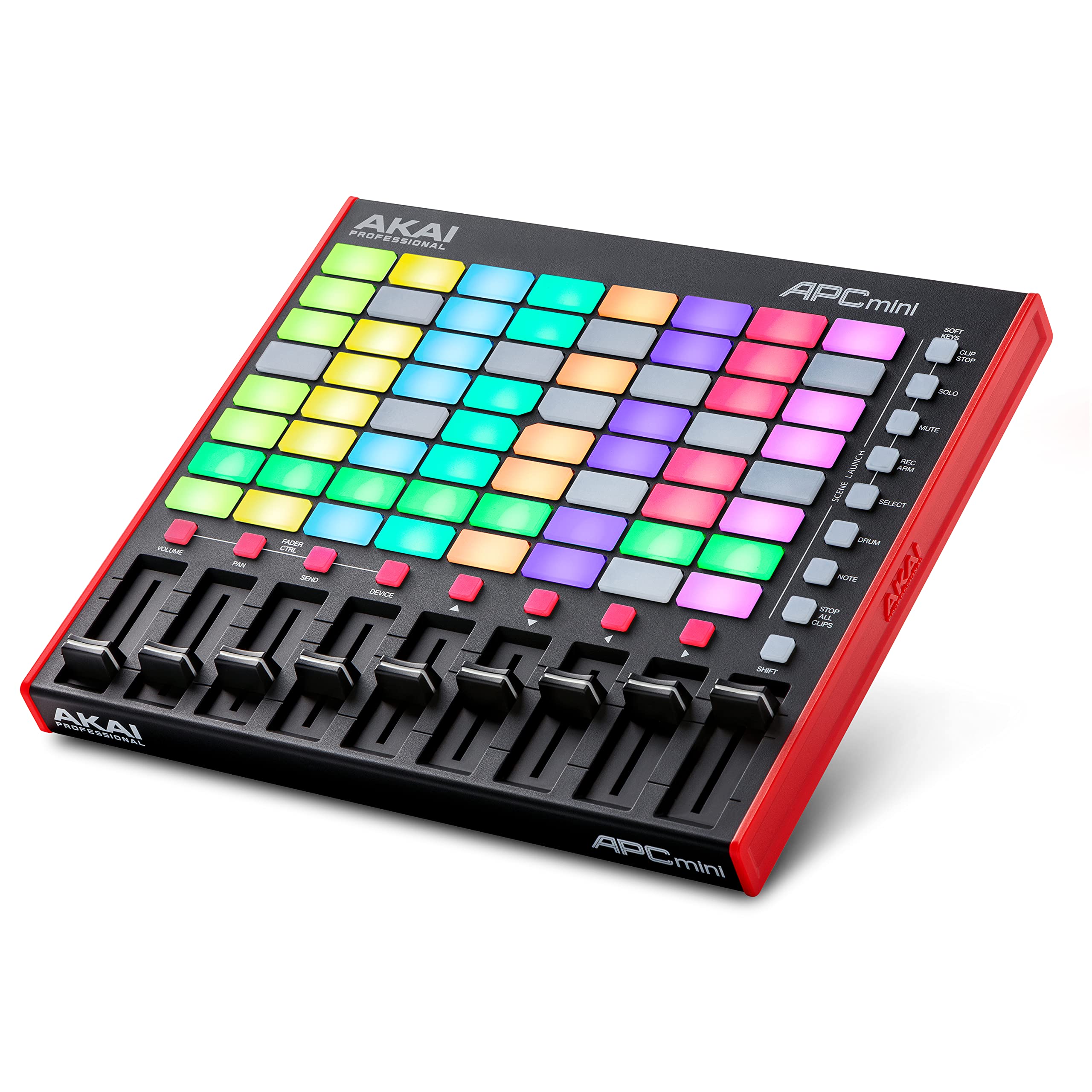Amazon.co.jp: Akai Professional USB MIDIコントローラー 64個のRGB