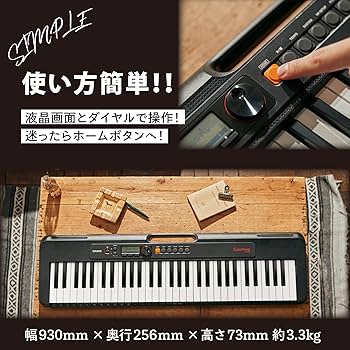 Amazon | 【Amazon限定】 カシオ (CASIO) 電子キーボード Casiotone CT