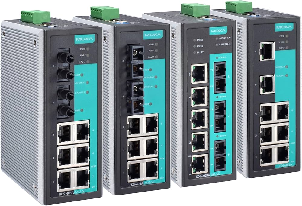 Amazon.com: MOXA EDS-408A - 8 Ports Entry Level Managed Ethernet