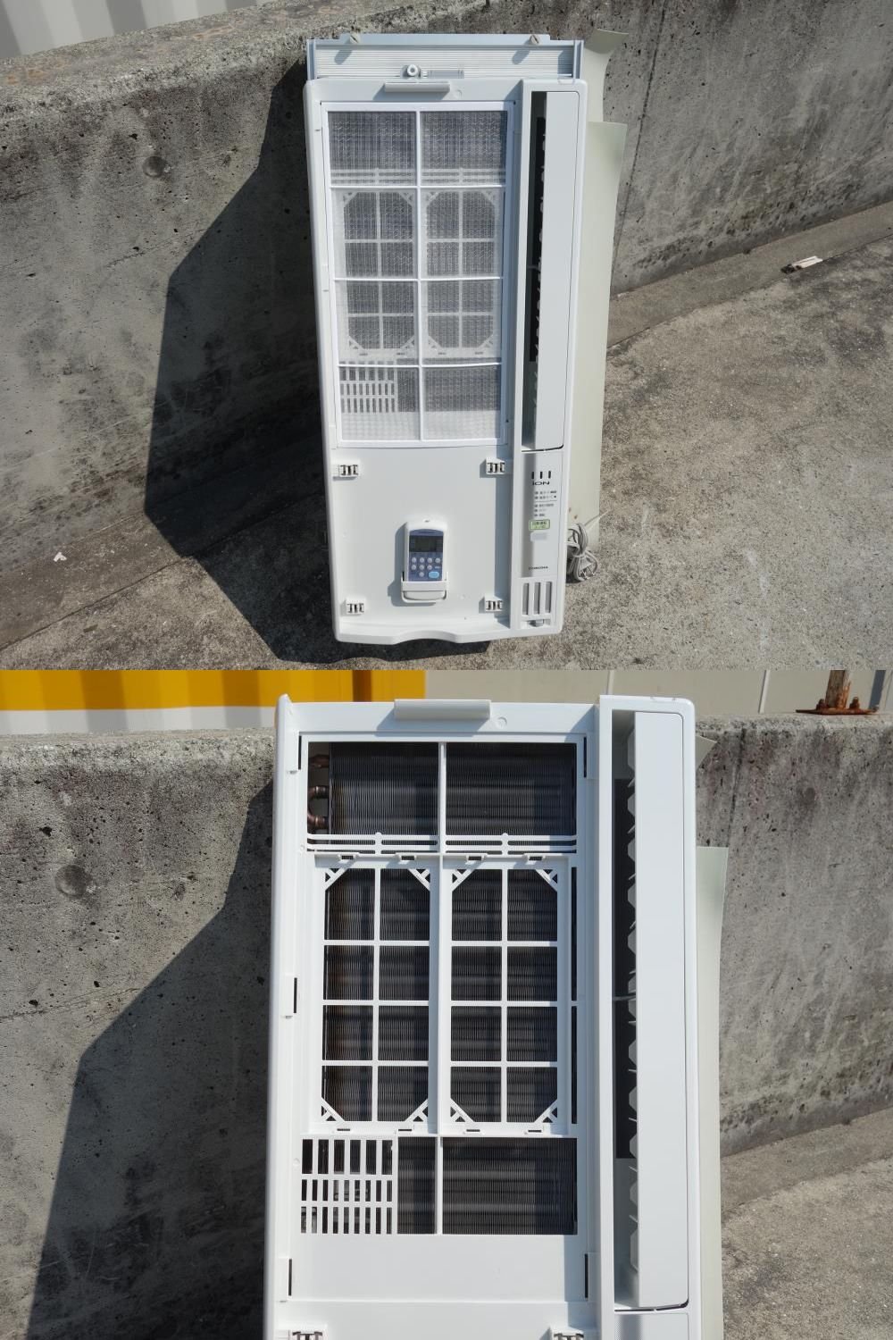 Amazon | コロナ ウインドエアコン(冷房専用タイプ) シェルホワイト CW