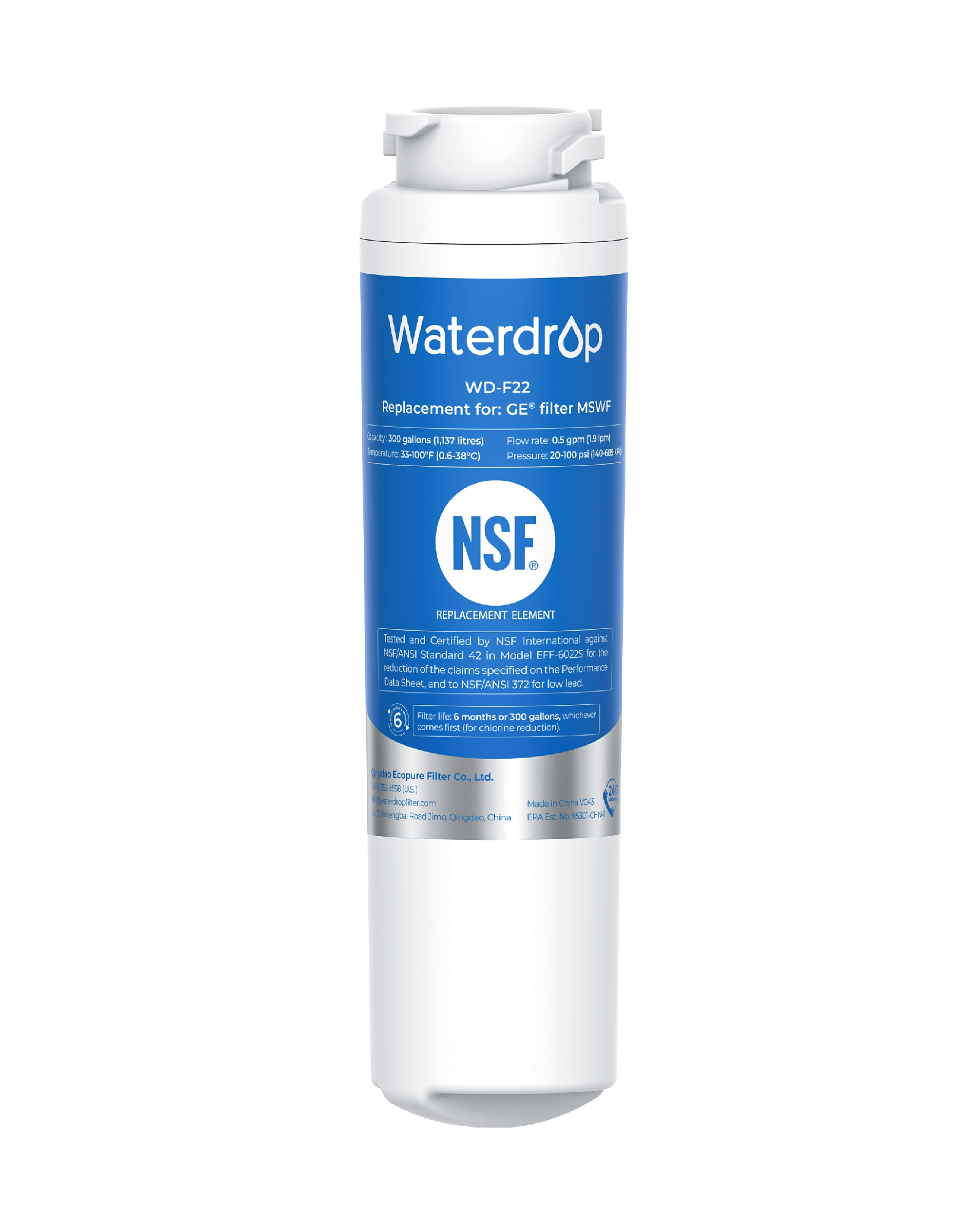 Amazon.com: Waterdrop GSWF Refrigerator Water Filter, Replacement