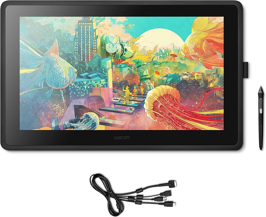 Wacom Cintiq 22 Creative Pen Display including adjustable Stand