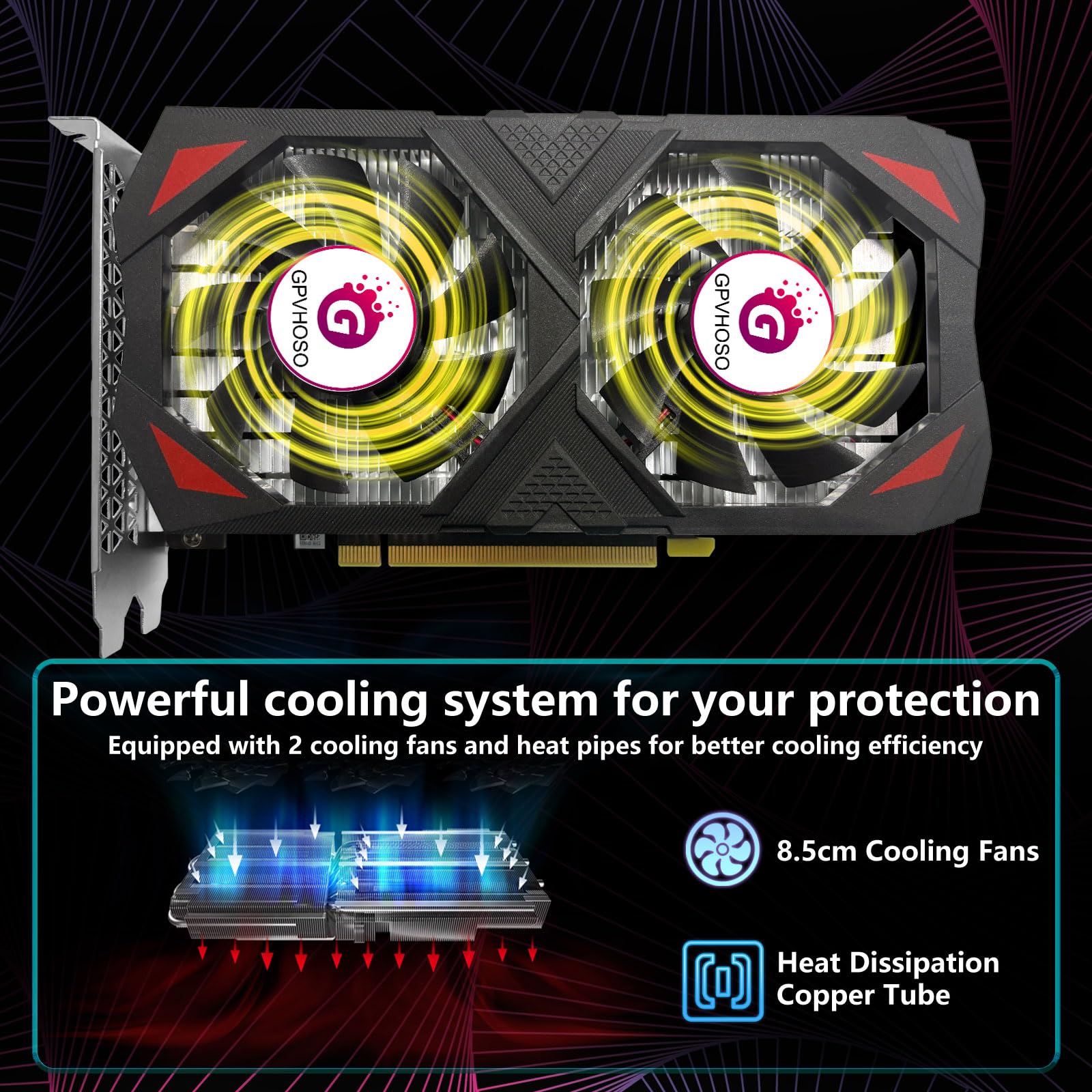 Amazon | GPVHOSO GTX 1060 6GB グラフィックスカード GDDR5 192bit 4K