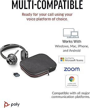 Amazon.co.jp: 【Amazon.co.jp限定】Poly ワイヤレスヘッドセット
