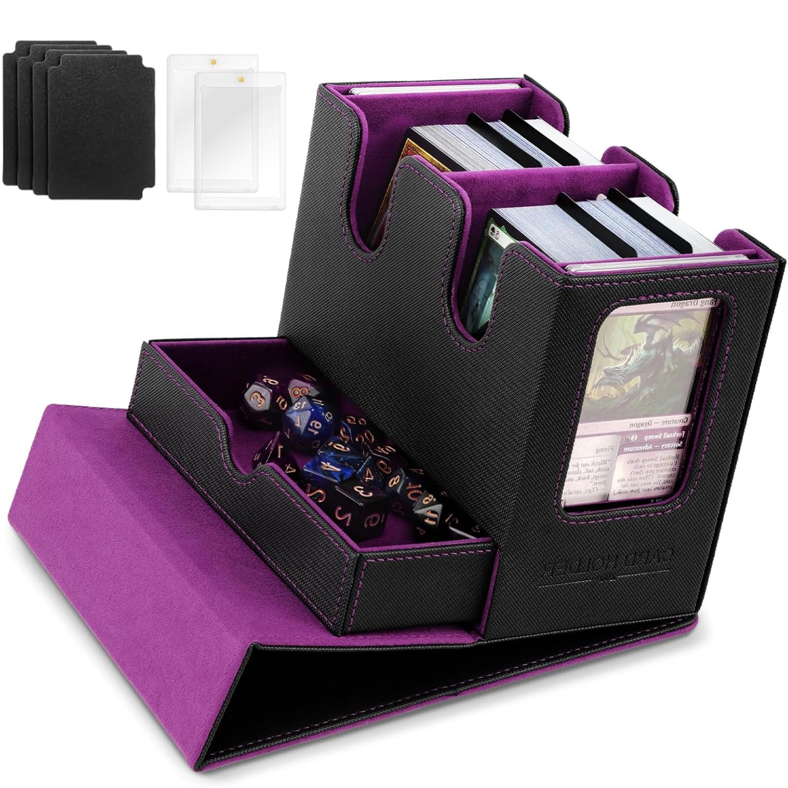 Amazon.co.jp: デッキケース カードケース ストレージボックス トレカ