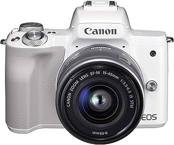 Amazon | Canon ミラーレス一眼カメラ EOS Kiss M 標準ズームキット