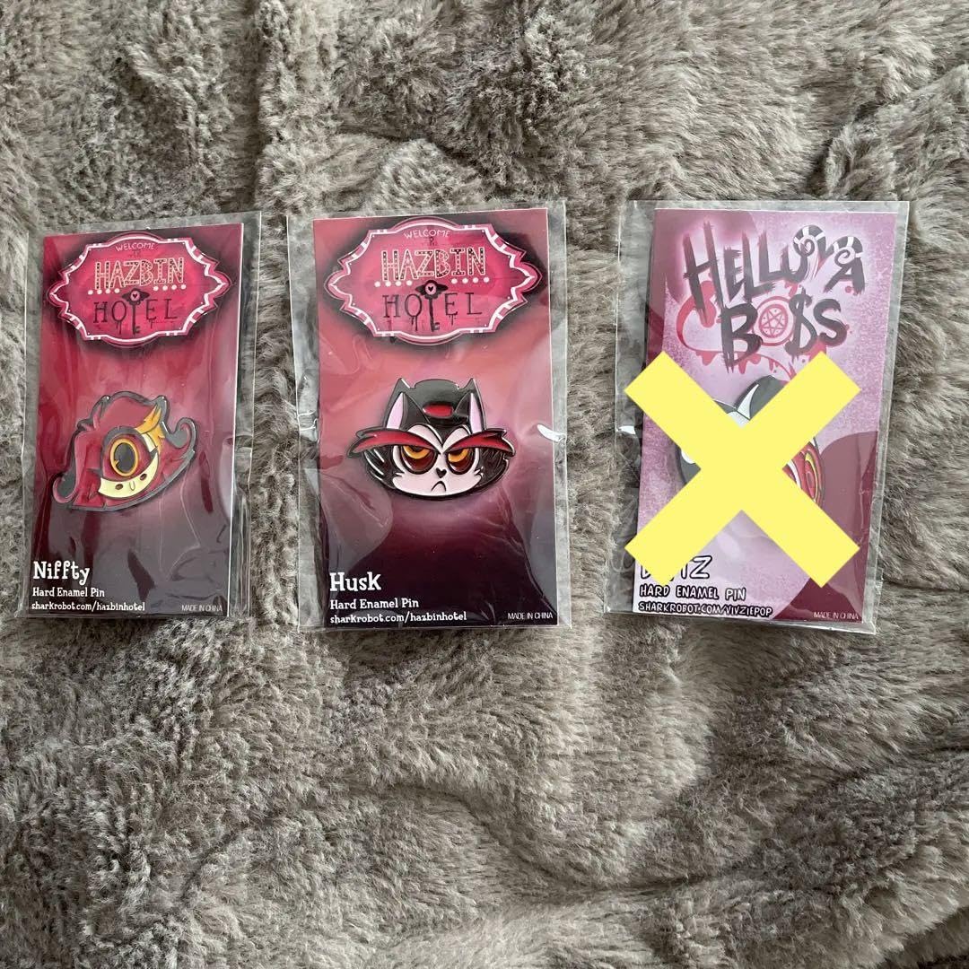 Amazon | hazbin hotel helluva boss ピンズ ハズビンホテル