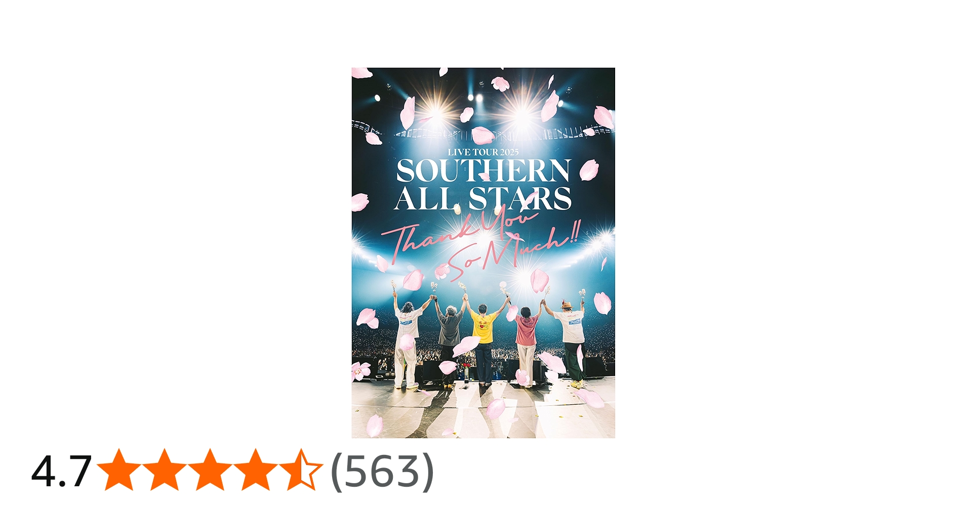 Amazon.co.jp: LIVE TOUR 2025 「THANK YOU SO MUCH!!」 [完全生産限定