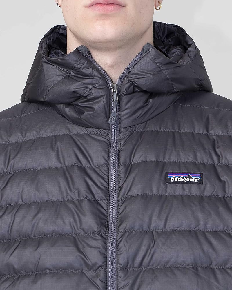 Amazon | Patagonia メンズ ダウンセーター フーディー フォージグレー