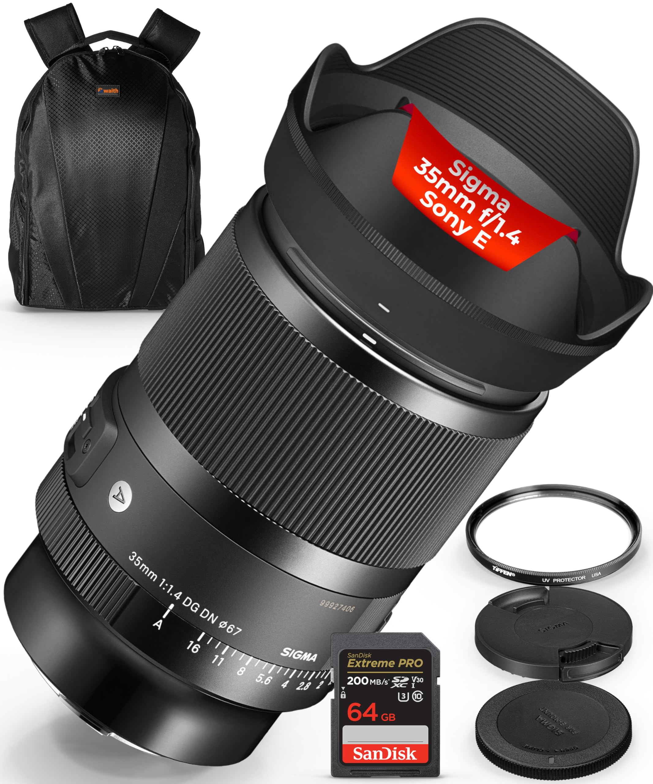 Sigma Lente artística 35 mm f/1.4 DG DN para Sony E-Mount | Lente de