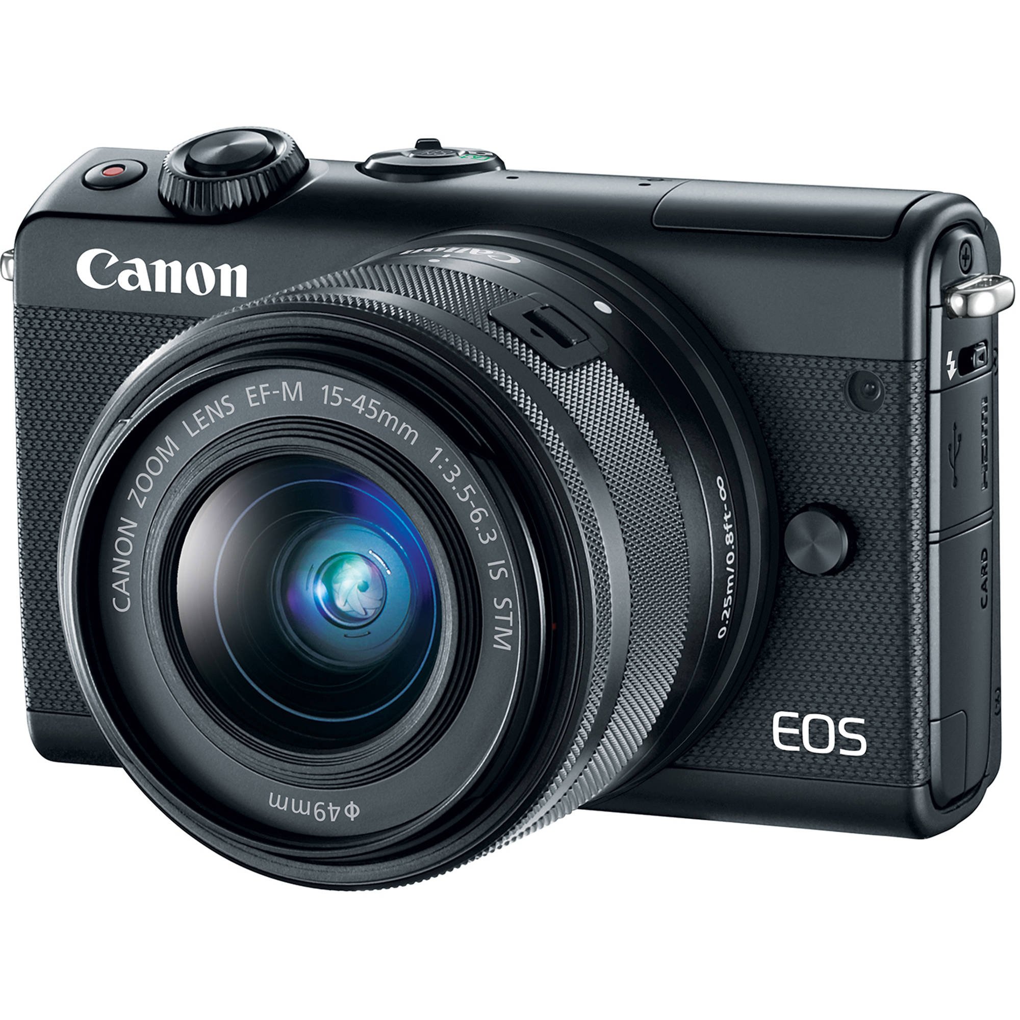 Amazon.com : Canon EOS M100 Mirrorless Camera w/15-45mm Lens - Wi