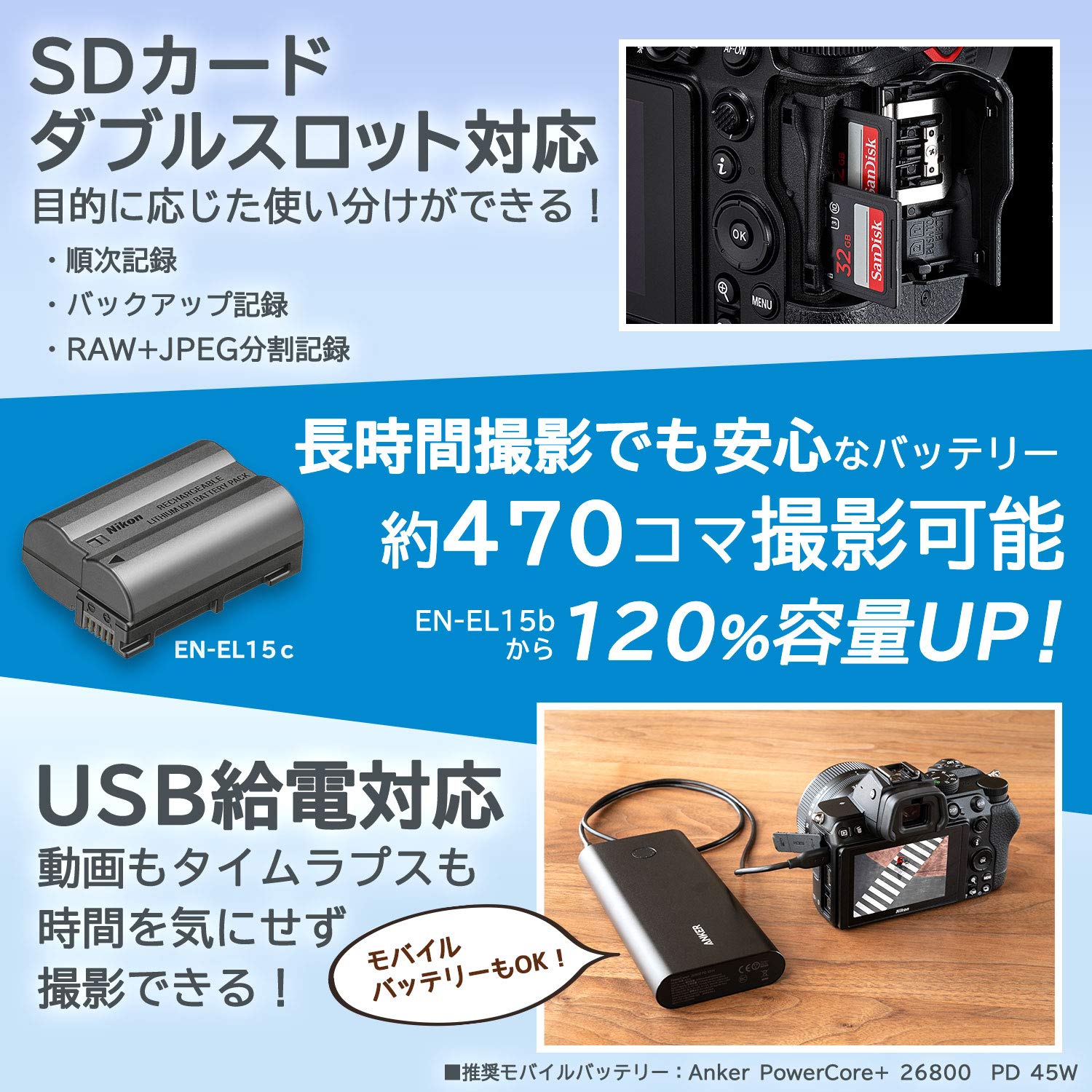 Amazon | 【液晶保護フィルムセット】 Nikon ミラーレス一眼カメラ Z5