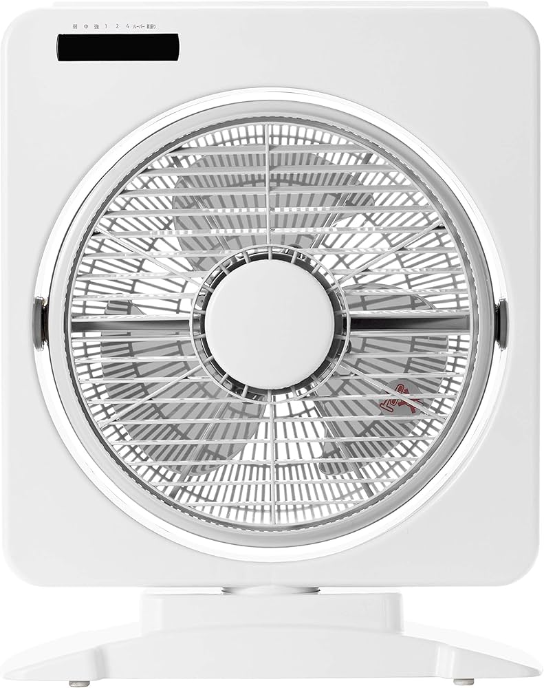 Amazon | [山善] 扇風機 25cm ボックス式 マイコンスイッチ タイマー