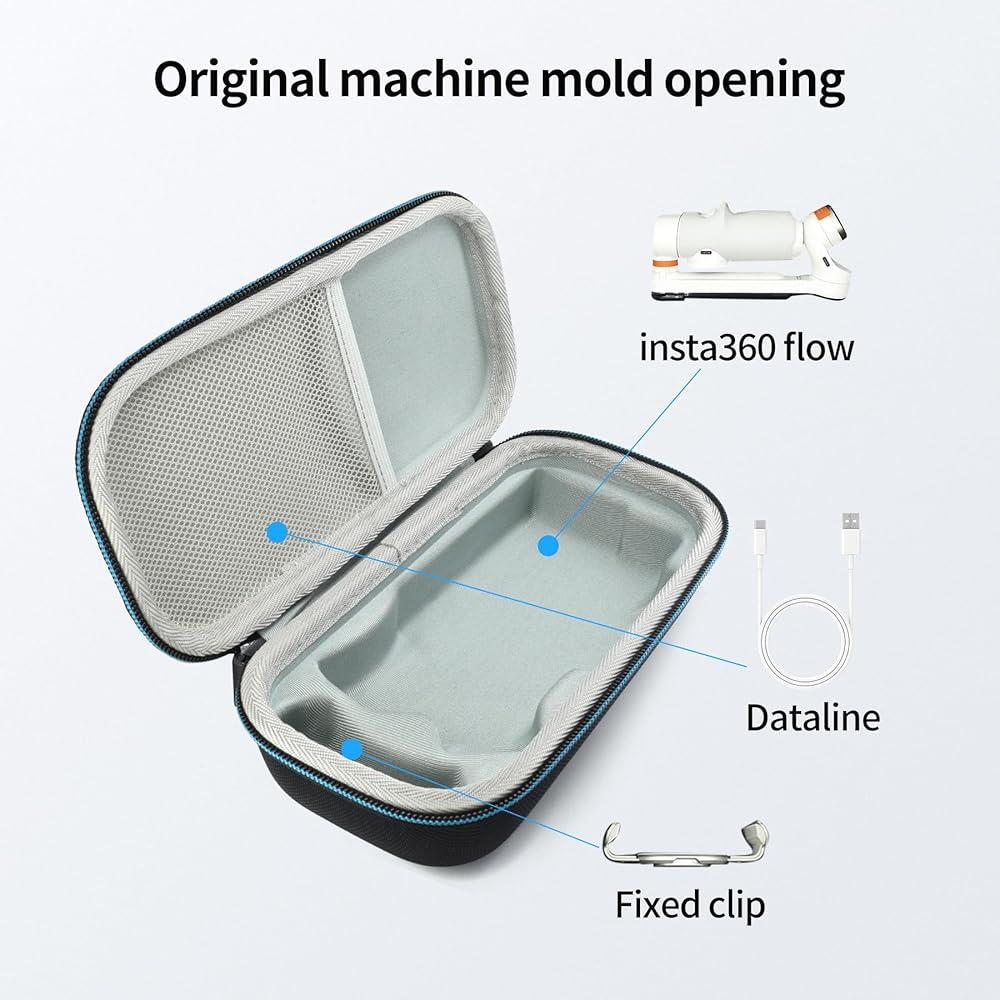 Amazon.co.jp: ZLiT Insta360 Flow Pro/Flow 用ハードケース EVA耐衝撃