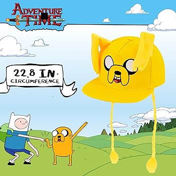 Adventure Time Baseball Cap, Jake The Dog Adjustable Snapback Hat