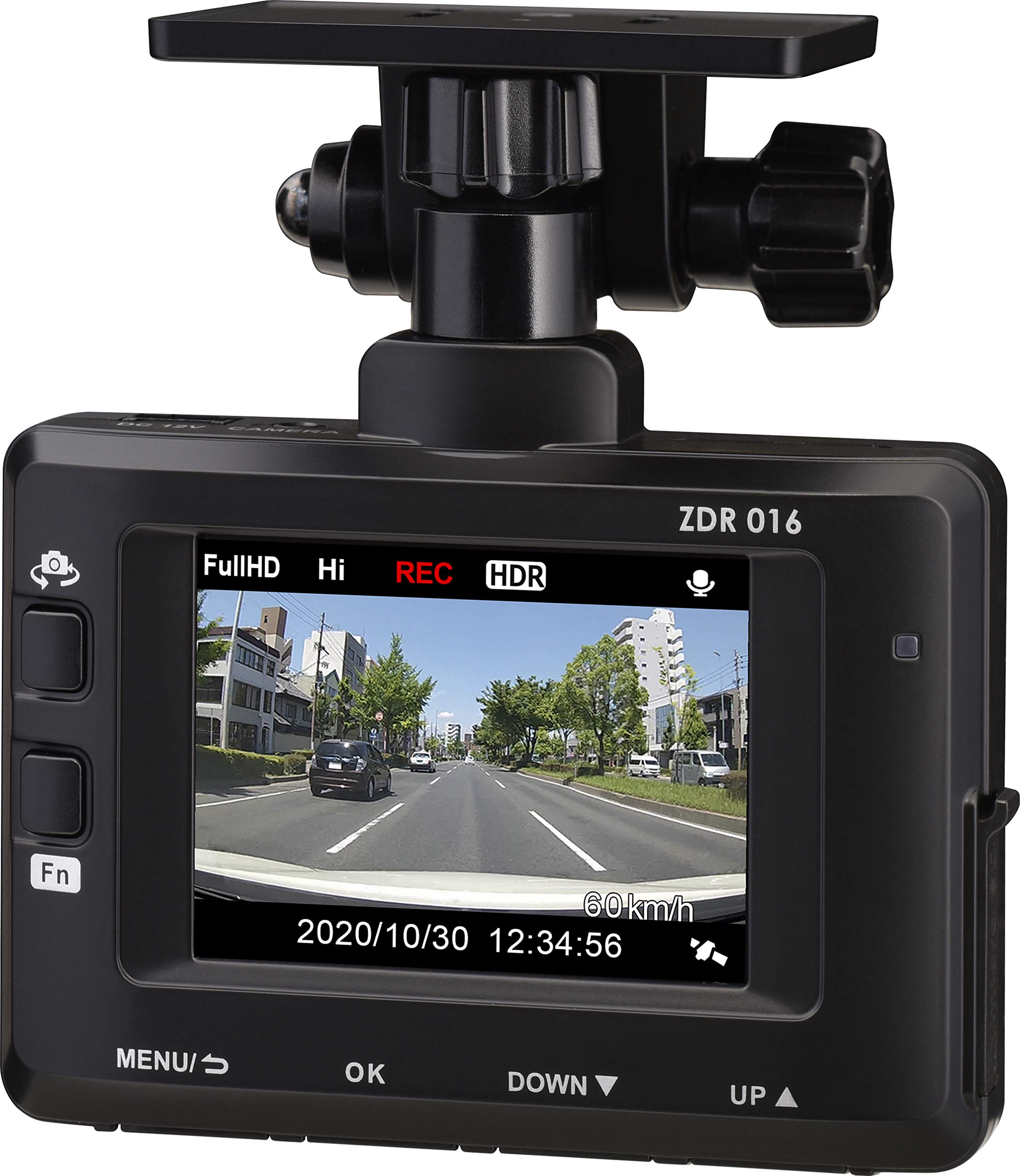 Amazon | 『コムテック ドライブレコーダー ZDR016』と『直接電源