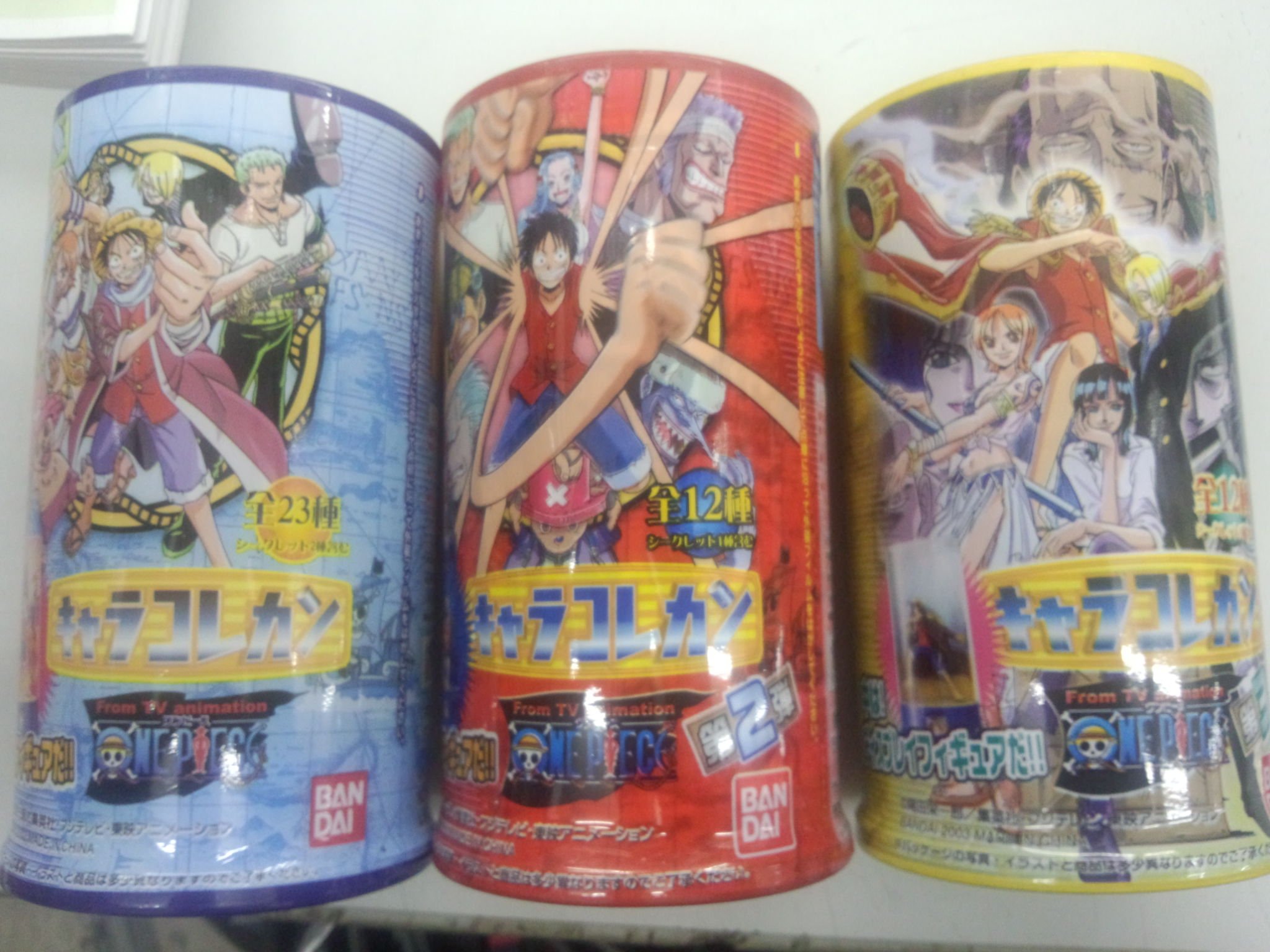 Amazon.co.jp: ワンピース キャラコレカン 第1弾(全23種),第2弾(全12種