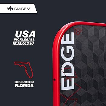 Amazon | ピックルボールパドル EDGE 18K POWER PRO TPA002 | Diadem